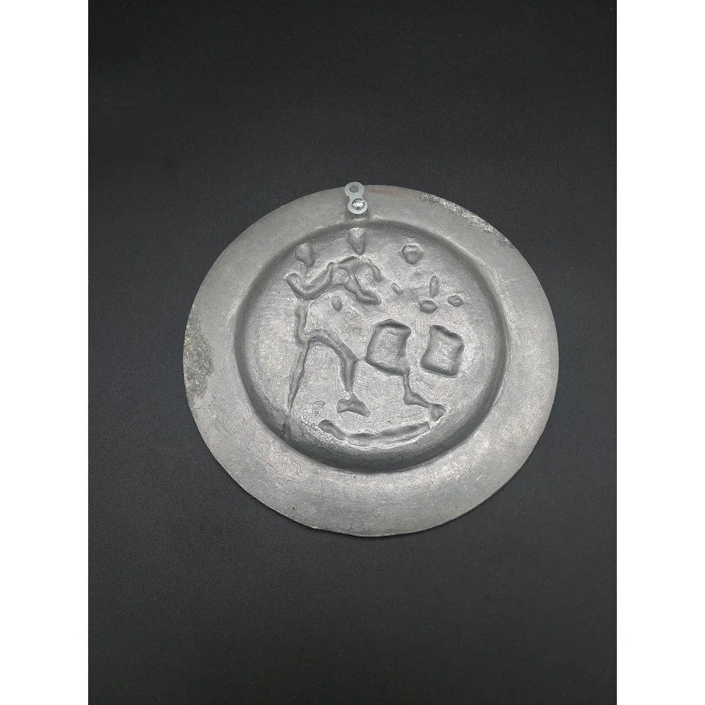 Vintage 1972 Sexton Collectible Metal Plate Americana Seal Eagle Wall Decor‎